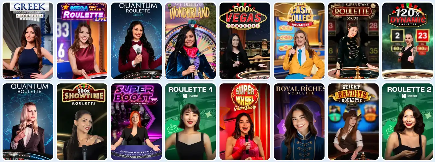 Nomini live casino
